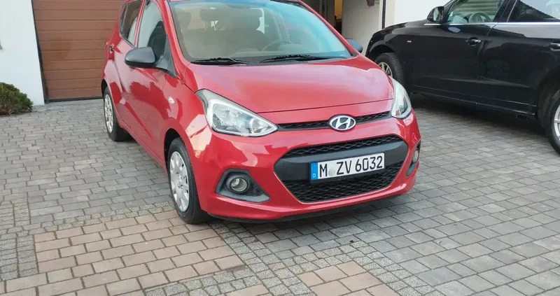 lubliniec Hyundai i10 cena 19900 przebieg: 156000, rok produkcji 2013 z Lubliniec